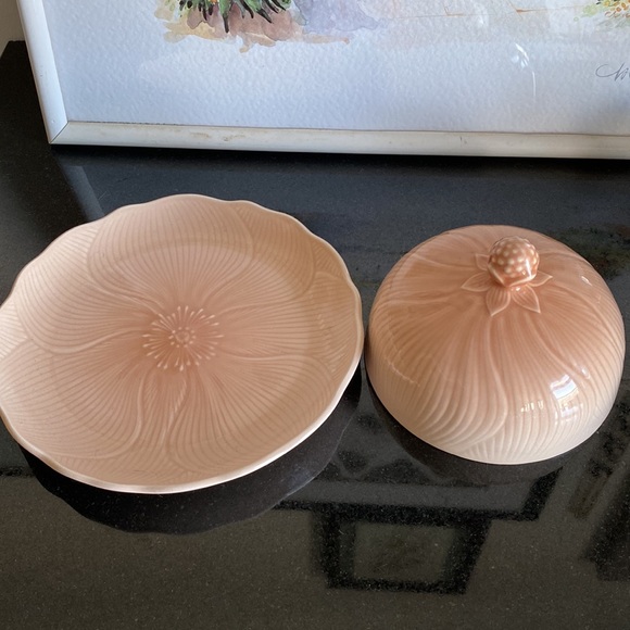 Vintage 1988 Mikasa butter dish - Picture 5 of 10